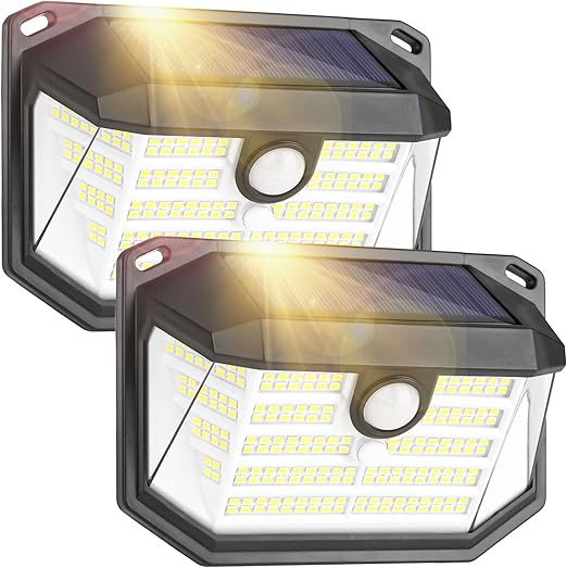 Buy LED Solar Powered Motion Sensor Security Light In UK - Shop Now!