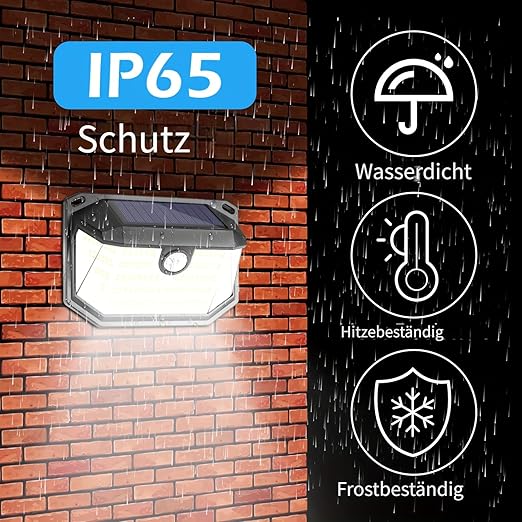 Buy LED Solar Powered Motion Sensor Security Light In UK - Shop Now!