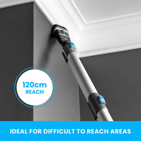 VYTRONIX 3-in-1 Cordless Vacuum Cleaner | 22.2V Powerful Lightweight Stick Vacuum | 40Min Runtime | Rechargeable Lithium-Ion Battery for Pet Hair, Carpets & Hard Floors