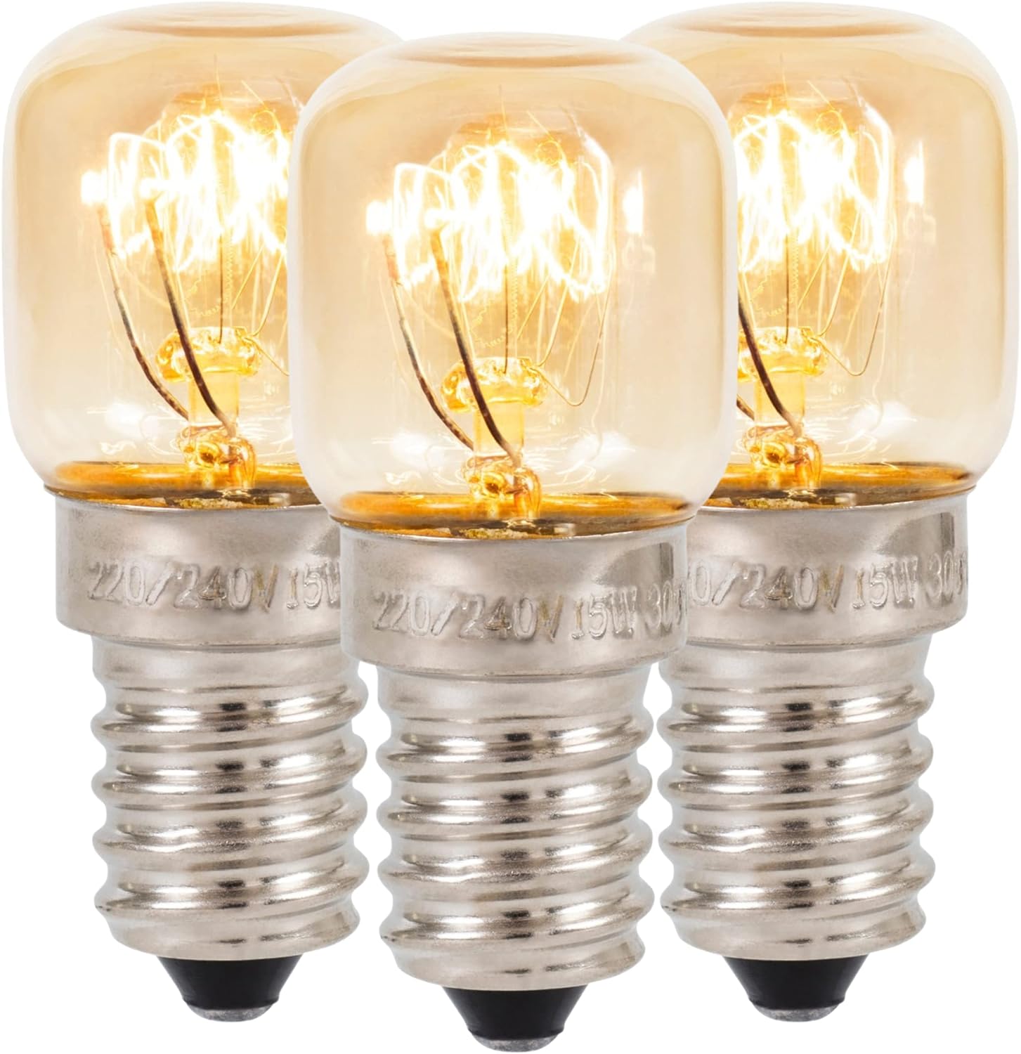 3 Pack Salt Lamp Bulb | Oven Bulb | Fridge Bulb