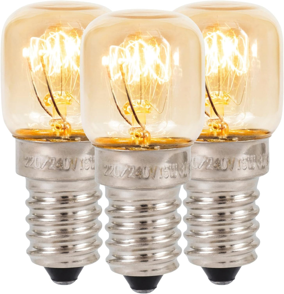 3 Pack Salt Lamp Bulb | Oven Bulb | Fridge Bulb