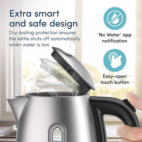 WeeKett Smart Kettle 1.7L – Stainless Steel, Voice Control Alexa Kettle, Variable Temperature, Keep Warm, BPA Free