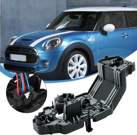 Rear Left or Right Tail Light Bulb Socket Holder with Wire Plug Harness, Replacement for Mini F55 F56 F57 Cooper