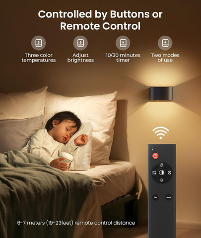 Rechargeable Motion Sensor LED Wall Lights