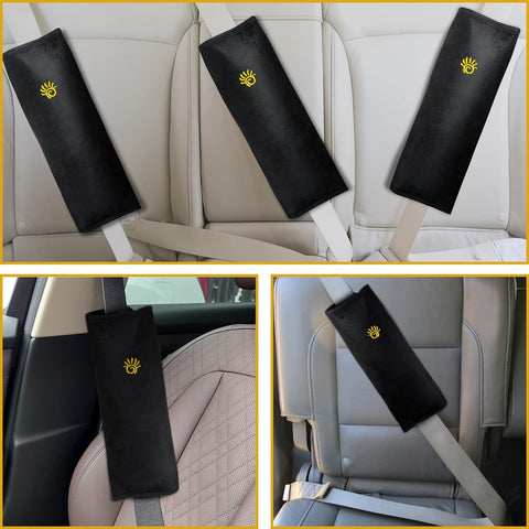 URAQT Car Seat Belt Pads – 2 Pcs Shoulder Pillow for Kids and Adults