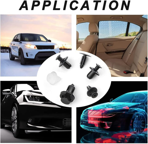 Car Push Retainer Clips & Auto Fasteners Set