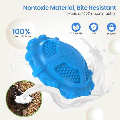 Indestructible Squeaky Dog Chew Toy for Aggressive Chewers