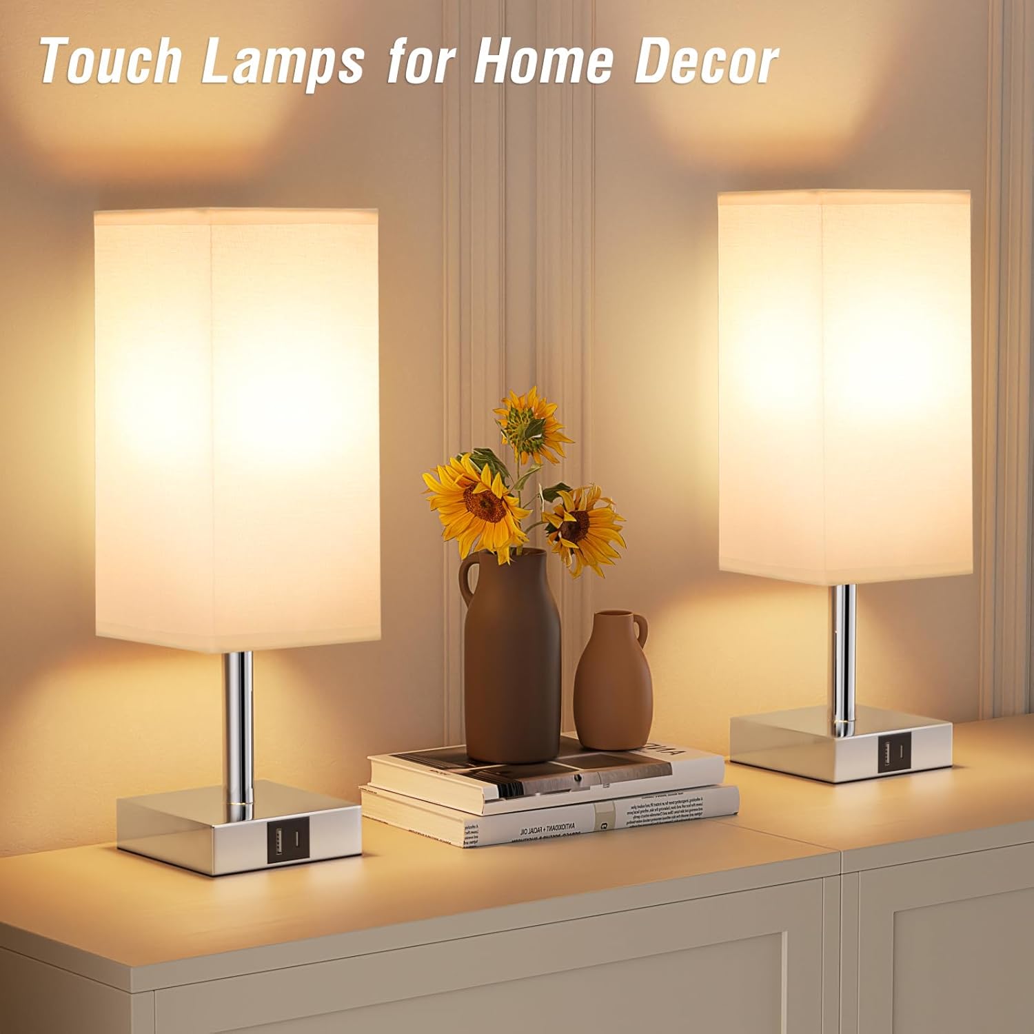 LED Rectangle Touch Sensor Lamp – UK