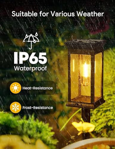 IP65 waterproof solar garden lights for lawn and balcony – UK

