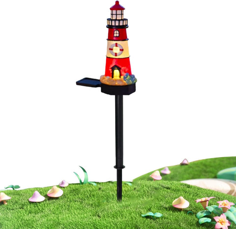 Outdoor Solar Lights Watchtower All-Weather Lamp