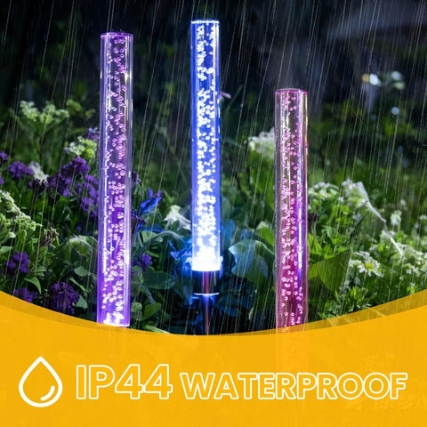 2pcs Solar Lights Outdoor Garden Stake for Yard Patio Lawn Courtyard