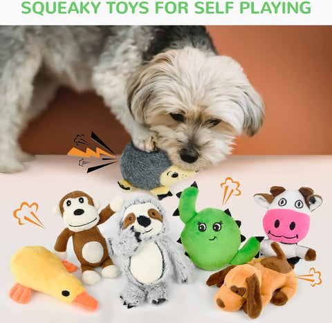 Squeaky Puppy Toy 12 Pack for Small Dogs