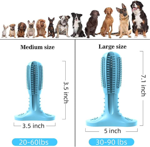 Dog Chew Toy Natural Rubber Dental Cleaning Stick