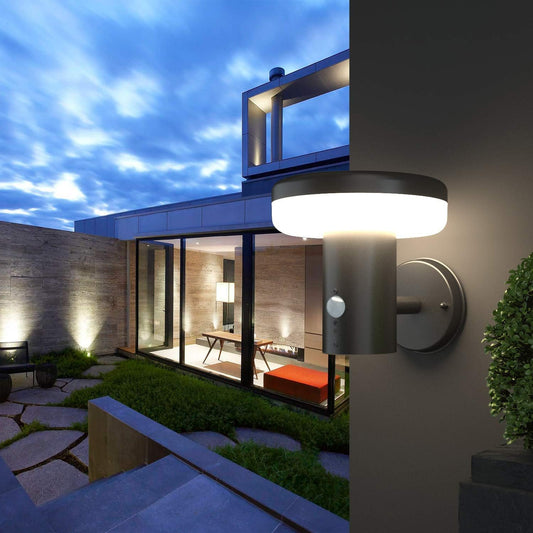 Lighting Outdoor Wall Lights with Replaceable GX53 LED Bulb,Outside Rotatable Lights,IP44 Waterproof Wall Lamp for Front Door Porch