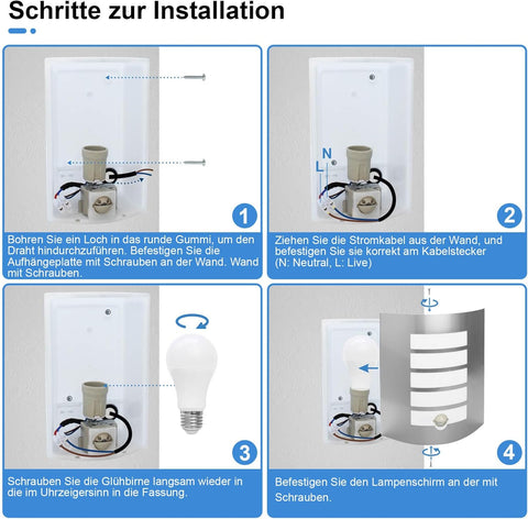 12W LED bulb providing warm white lighting in an outdoor setting

