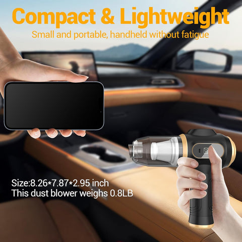 Portable Car Vacuum Cordless Handheld Cleaner