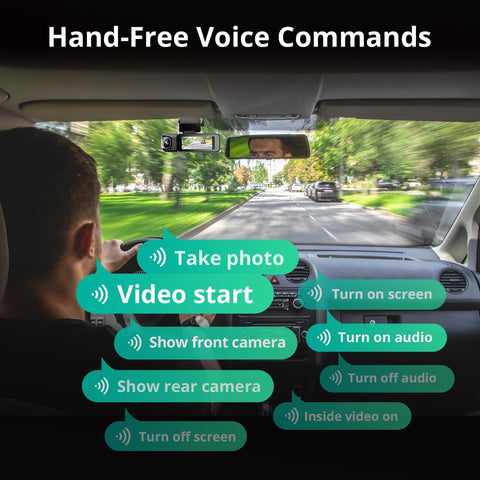 Botslab 3 Channel 4K Dash Cam with GPS and WiFi