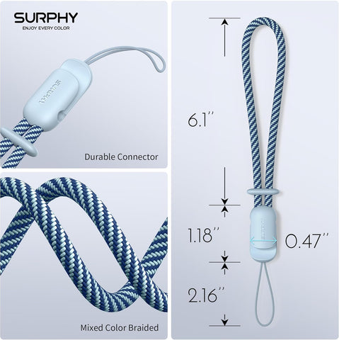 Phone Wrist Strap Lanyard Adjustable 2 Pack