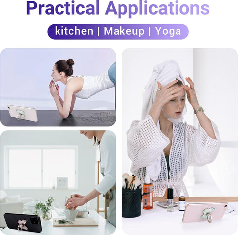 Butterfly Phone Ring Holder Set 3 Pack