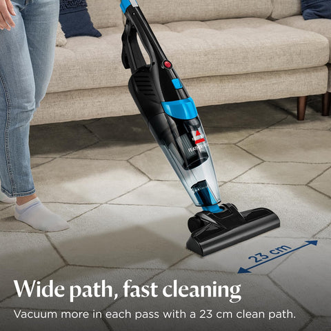 BISSELL Featherweight 2-in-1 Bagless Vacuum Cleaner Titanium & Blue
