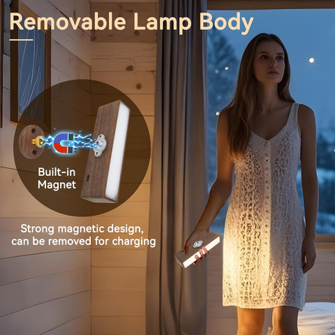 2 Pack Rechargeable Magnetic Wall Lights 360° Rotatable