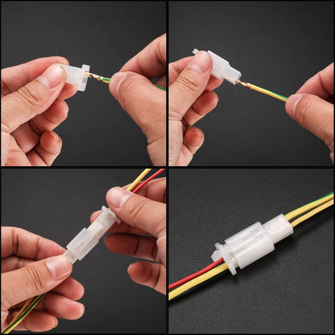 380 Pcs 2.8mm Automotive Wire Connector Pin Kit