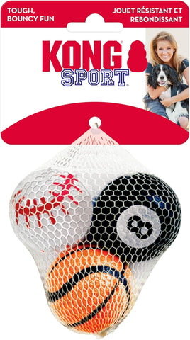 KONG Sport Balls Dog Toy Small 3 Pack