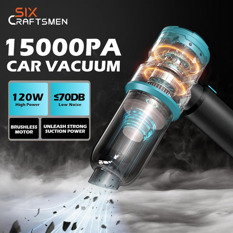 Handheld Cordless Car Vacuum Cleaner 15000Pa