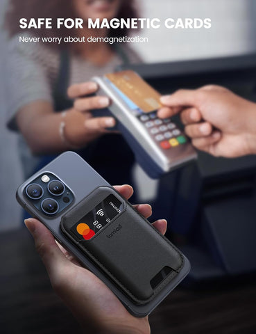 Lamicall MagSafe Phone Card Holder Wallet Stand