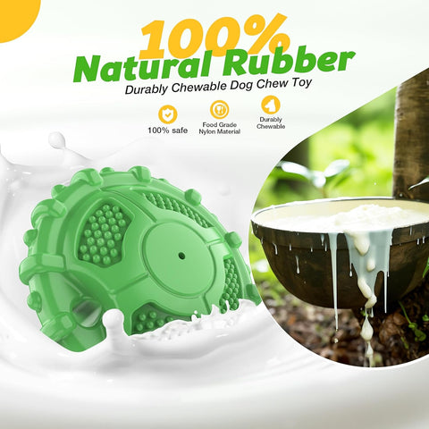 Indestructible Squeaky Dog Chew Toy for Aggressive Chewers