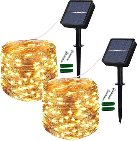 Hqynss Solar Lights Outdoor Garden,12 Pack Solar Stake Lights,Warm White