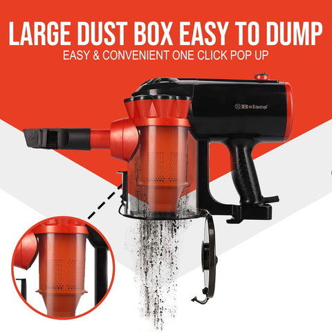 Belaco 3 in 1 Corded Upright Vacuum Cleaner