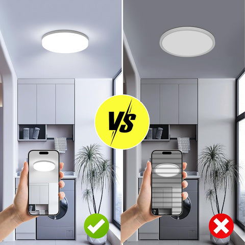 48W LED Square Ceiling Light 30x30cm Cool White Flush Mount - Give a New Look To Your Room