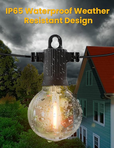 G40 LED Filament Bulbs