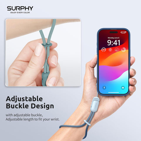 Phone Wrist Strap Lanyard Set – Adjustable Nylon (2 Pack)