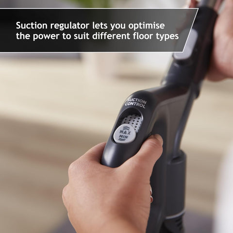 Hoover HL4 Grey Upright Vacuum Cleaner with LED & Anti Hair Wrap