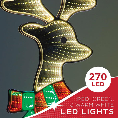 Elf Infinity Light – Multi-Coloured LED, 55cm