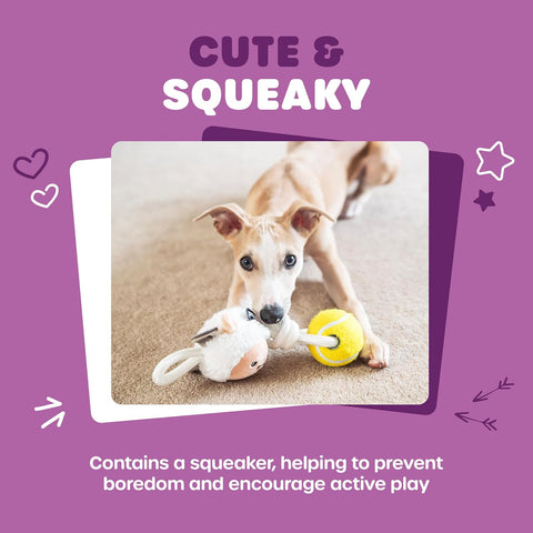 Gertrude the Goat Rope and Ball Dog Toy