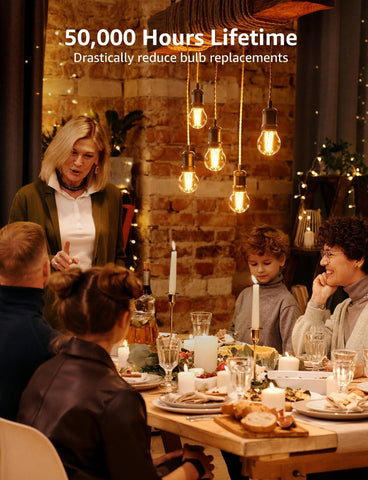 B22 LED Filament Bulb 7.2W 2700K Warm White