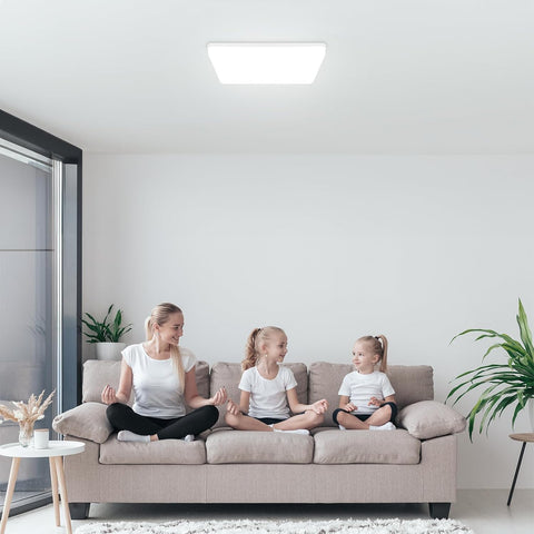 36W LED Square Ceiling Light Cool White Modern Lighting