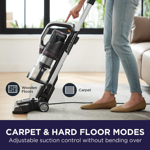 EUREKA NEU800 Upright Vacuum Cleaner Black & Purple 1.3L