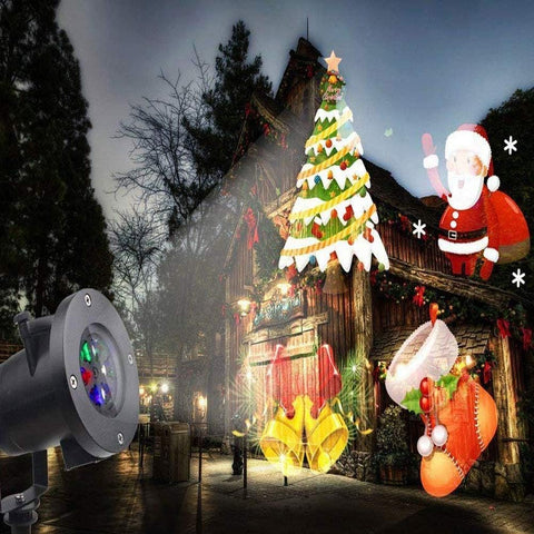 TEDD Christmas LED Projector Lamp – Santa Claus Rotating Spotlight Light – Waterproof