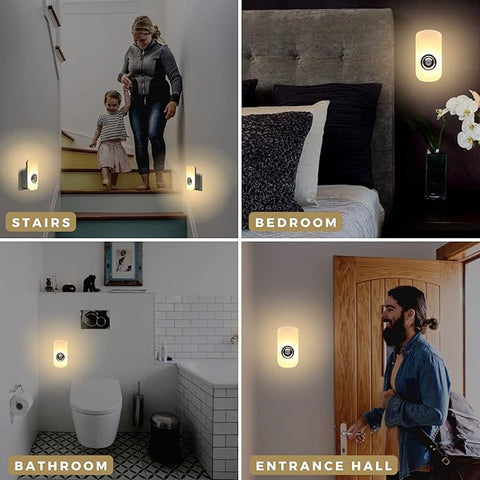 Energy-efficient night light ideal for hallway safety

