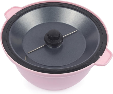 Giles & Posner Mini Popcorn Maker Machine – Pink 500W Hot Air Popper