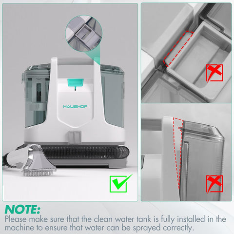 HAUSHOF StainZapper 400W Portable Carpet Cleaner