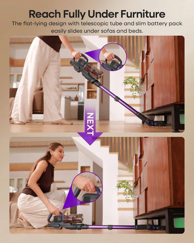 AlloyMove 450W Cordless Stick Vacuum Cleaner