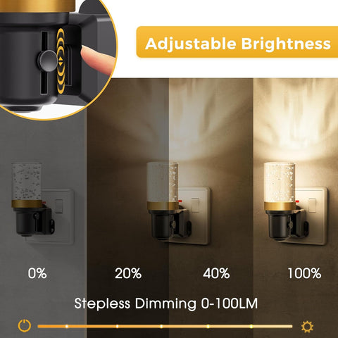 Warm ambient night lighting

