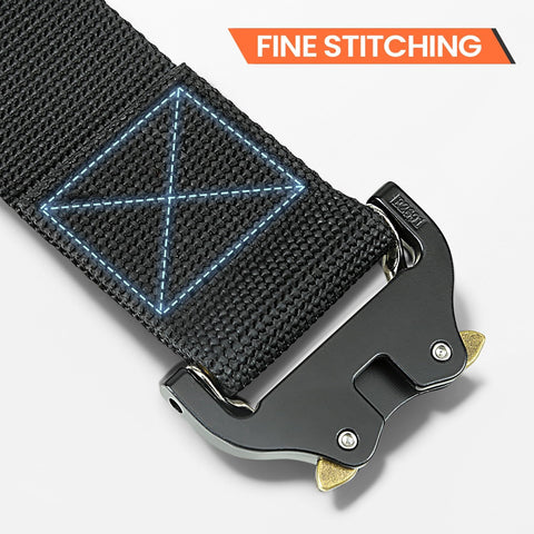 Padded 29'' Tool Belt for Men, Adjustable Work Belt with Heavy Duty Buckle Back Support for Carpenters, Electricians & Gardeners