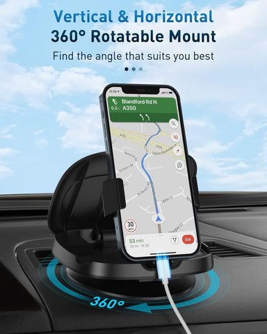 JOYEKY 360° Rotatable Dashboard Car Phone Holder