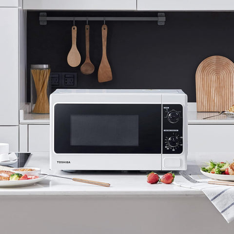 20L 800W Manual Control Small Microwave Oven with Defrost & Timer